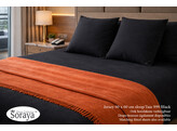 Taie d oreiller Jersey 60x60 999 Black