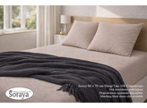 Taie d oreiller Jersey 60x70 168 Cappuccino