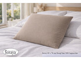 Taie d oreiller Jersey 60x70 168 Cappuccino