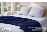 Jersey kussensloop 60 x 70 Silver 375