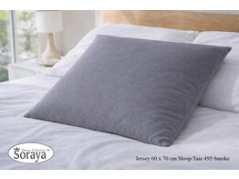 Jersey kussensloop 60 x 70 Smoke 495