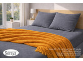 Jersey kussensloop 60 x 70 Smoke 495