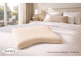 Jersey Shoulder Pillowcase L Almond 112