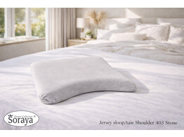 Jersey Shoulder Pillowcase L Stone 403