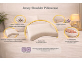 Taie Jersey Shoulder L Naturel 420