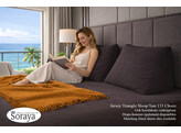 Jersey Pillowcase Triangle 133 Choco
