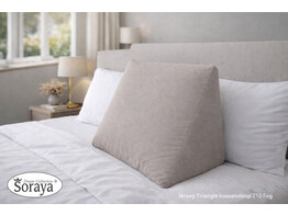 Jersey Pillowcase Triangle 210 Fog