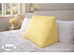 Jersey kussensloop Triangle Citron 524
