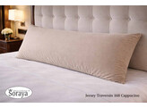 Taie de traversin Jersey 60x90 168 Cappuccino