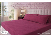 Jersey Federa per traversin 60x90 326 Carmine