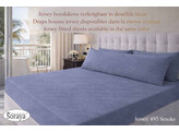 Jersey Bolster Pillowcase 60x90 495 Smoke