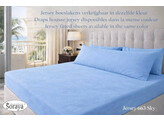 Jersey Federa per traversin 60x90 663 Sky