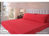 Jersey Bolster Pillowcase 60x90 668 Tomato