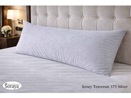 Jersey Traversinbezug 60x140 375 Silver