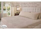 Jersey Bolster Pillowcase 60x180 168 Cappuccino
