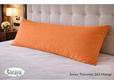 Jersey traversin 60 x 180 Orange 263