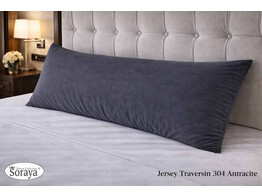 Jersey traversin 60 x 180 Anthracite 304