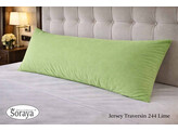 Jersey traversin 60 x 160 Lime 244