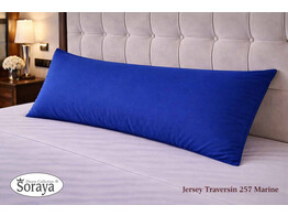 Jersey traversin 60 x 160 Marine 257