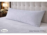 Jersey traversin 60 x 160 Silver 375