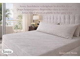 Jersey Bolster Pillowcase 60x90 403 Stone