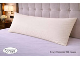 Jersey traversin 60 x 160 Cream 907