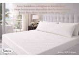 Jersey traversin 60 x 160 Cream 907