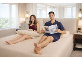 Jersey Pillowcase Boomerang 112 Almond