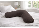 Jersey Kissenbezug Boomerang 133 Choco