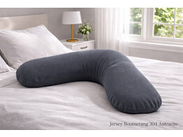 Jersey Kissenbezug Boomerang 304 Anthracite