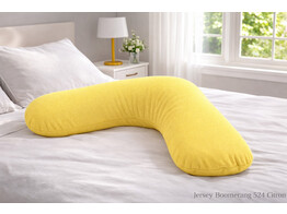 Jersey kussensloop Boomerang Citron 524