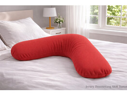 Jersey kussensloop Boomerang Tomato 668