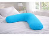 Jersey Kissenbezug Boomerang 725 Turquoise