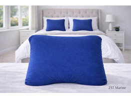 Jersey kussensloop Duo Pillow Marine 257