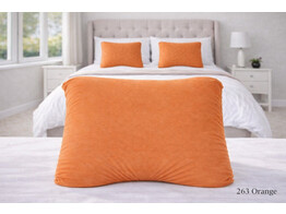 Jersey kussensloop Duo Pillow Orange 263