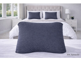 Jersey Pillowcase Duo Pillow 304 Anthracite
