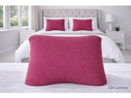 Jersey Pillowcase Duo Pillow 326 Carmine