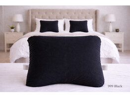 Taie d oreiller Jersey Duo Pillow 999 Black
