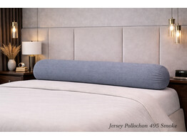 Jersey Bolster Pillowcase 90x20 R 495 Smoke