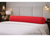 Jersey Bolster Pillowcase 90x20 R 668 Tomato