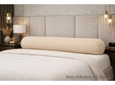 Jersey Bolster Pillowcase 140x20 R 112 Almond