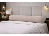 Taie de polochon Jersey 140x20 R 168 Cappuccino
