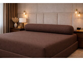 Jersey Bolster Pillowcase 140x20 R 133 Choco