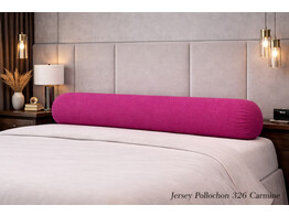 Jersey polochon 140 x 20 R 326 Carmine