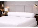 Jersey Bolster Pillowcase 140x20 R 480 White