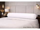 Jersey Bolster Pillowcase 140x20 R 480 White