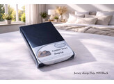 Jersey Bolster Pillowcase 140x20 R 999 Black