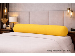 Jersey Bolster Pillowcase 160x20 R 957 Sun