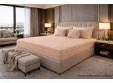Platina Jersey housse topper 090-100/200-220 Almond 112