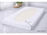 Platina Jersey Topperbezug 090-100/200-220 White 480